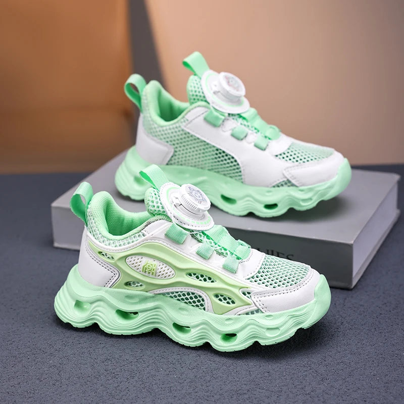 Hot Selling Autumn Mesh Refreshing Childrens Sports Shoes Breatha Stable Running Shoes Support and Foot Protection Casual Shoes