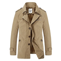 Winter Fashion Windbreaker Coat for Men Outdoor Casual Vintage Streetwear High Quality Thickened Warm Men Cotton Jacket Hot Sale