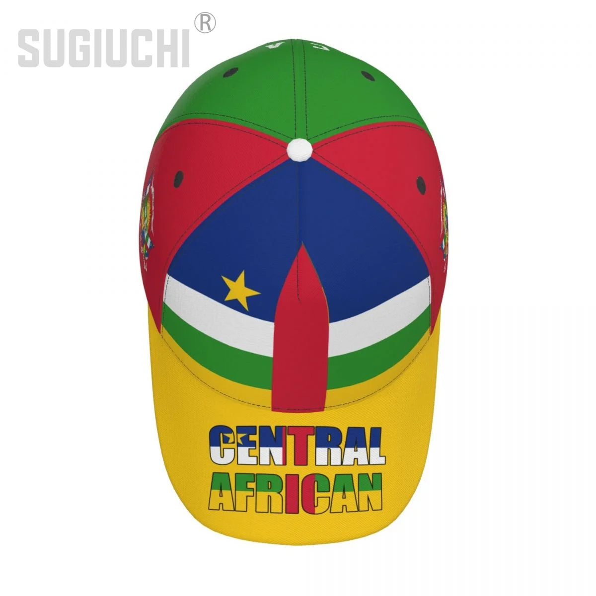 Unisex Central African Republic Flag Adult Baseball Cap Patriotic Hat for Baseball Soccer Fans Men Women