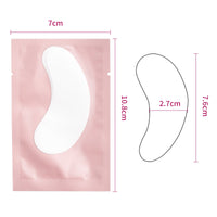 50/100 Pairs Eyepatch for Eyelash Extension Individual Pads Silk Eye Patches Under Eye Pads Lash Eyelash Extension Patches