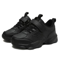 Children's Fashion Sports Shoes Breathable Student Black School Walking Shoes Anti-skid Boys& Girls Casual Running Sneaker