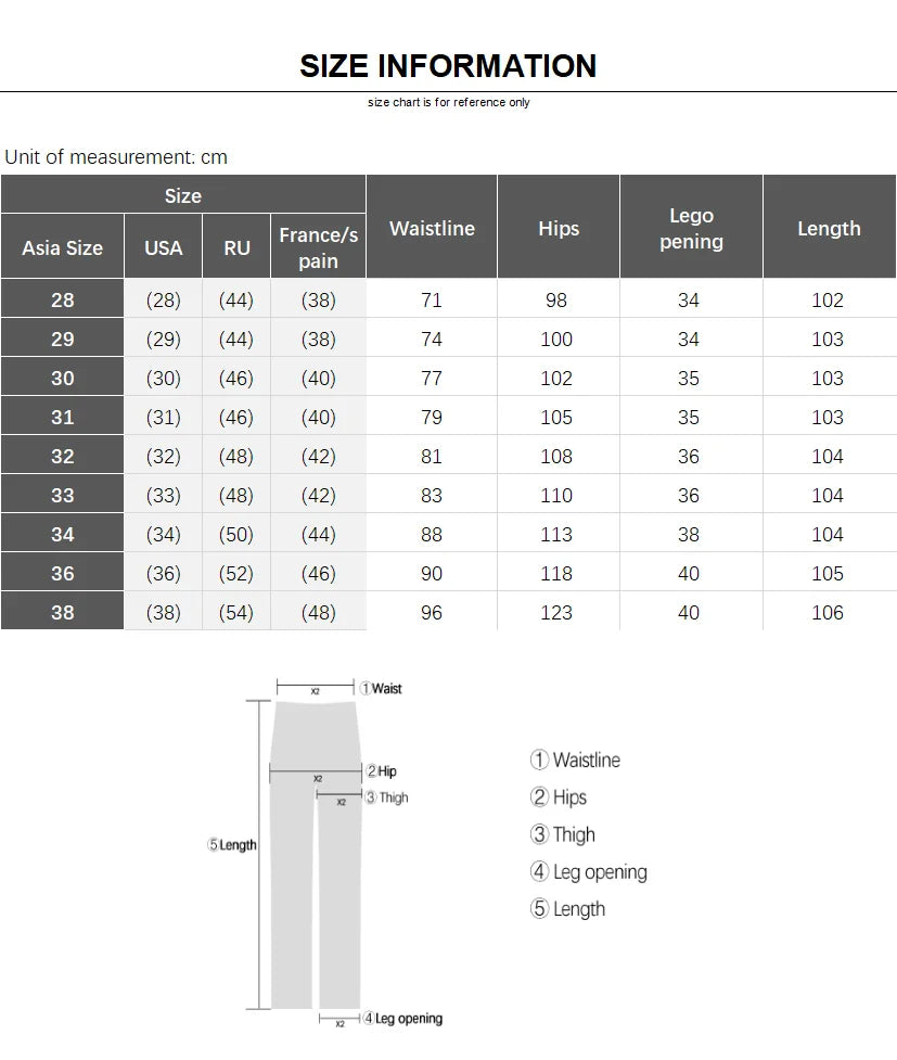 Men Slim White Jeans New Elasticity Fashion Casual Classic Soft Business Brand Trousers Male Clothing Stretch Pants