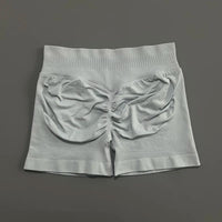 Gym Shorts Women Fitness Sports Biker Shorts High Waist And Waist Tightening Yoga Shorts Workout Scrunch Butt Seamless Leggings