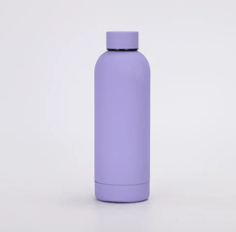 500ml Stainless Steel Small Mouth Insulated Cup Portable Outdoor Sports Water Bottle