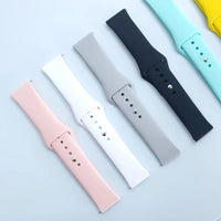 20mm/22mm Silicone band For Amazfit GTS 3/2/2e/GTS2 Mini/GTR 42mm/47mm/GTR 3/3 Pro/2/2e Sport Watch Bracelet Amazfit bip 6 strap