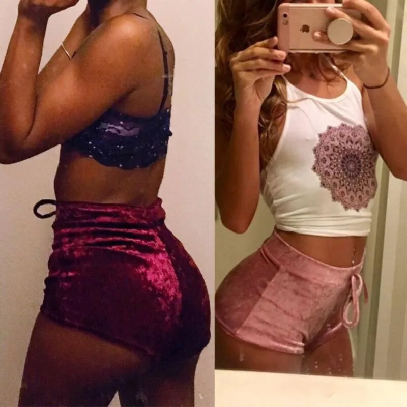 Hot Geometric Ladies Shorts Skirts Women Summer Shorts Women Office Lady Vintage Sexy Short Pants Feminino Spodenki Damskie