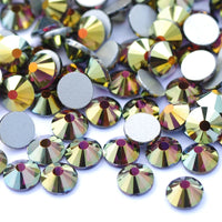 YANRUO 2058 Top Non Hotfix Flat Back Rhinestones Glass DIY Cold Fixation Nail Art Decorations Stones And Crystals Strass Crafts