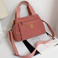 Fashionable Casual Women's Handbag, Ladies' Hand-Held Shoulder Crossbody Bag, Large Capacity Multi-Layered Bag for Daily Travel