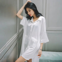 Spring Clothing White Printed Loose Pattern Women's Shirts and Blouses Top for Woman Long Sleeve Cute Elegant Tunic 2025 Novelty