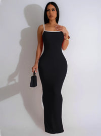 CM.YAYA Women Sleeveless Strapless Long Maxi Dress 2024 Summer Streetwear Beach Evening Sexy Night Club Party Dresses Vestidos