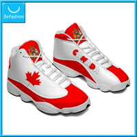 America Cup Flag Print Cool Men Basketball Sneakers Custom POD Tennis Shoes for Male Teens Personalized Sport Shoes Dropshipping