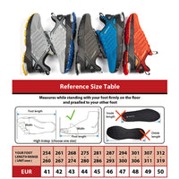 Baasploa Men Professional Running Shoes Breathable Training Shoes Lightweight Sneakers Non-Slip Track Tennis Walking Sport Shoe
