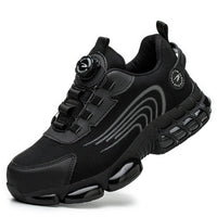Work Boots Indestructible Safety Shoes Men Steel Toe Shoes Puncture-Proof Sneakers Women Non Slip Work Shoes Male Tactical Boots