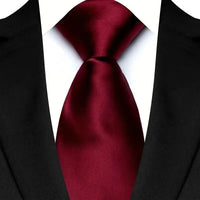 New Design Wedding 8CM Men Tie Dark Red Striped Paisley Flower Neckties For Men Business Party Groom Collar Accessories Gift