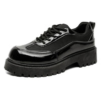 Shoes for Men High Quality Trend Casual Shoes Men Leather Original British Thick Sole Comfort Derby Shoes Sneaker Zapatos Hombre