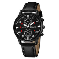 2/1pcs Men Sports Watches Set Man Business Quartz Wristwatch Luxury Brown Leather Bracelet Men Casual Clock Watch（no Box）gifts