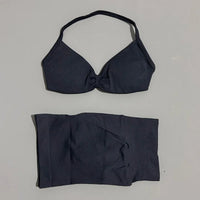 2 Piece Sport Set Women Seamless Yoga Tank Bra High Waist Scrunch Bum Gym Shorts Sets Fitness Running Workout Suit