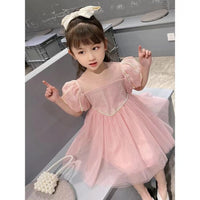 Girl Dress 2022 Summer Children Clothing Korean Clothing Girls Princess Skirt Gauze Skirt Children Birthday Party Skirt