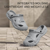 EVA Men's Outdoor Summer Wearable Clog Shoes Anti-Slip Breathable Odor-Resistant Slip-Resistant Sandals