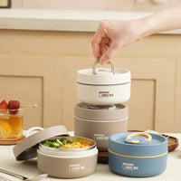 Stainless Steel Vacuum Thermal Lunch Box Insulated Lunch Bag Food Warmer Soup Cup Thermos Containers lunch box for kids tupper