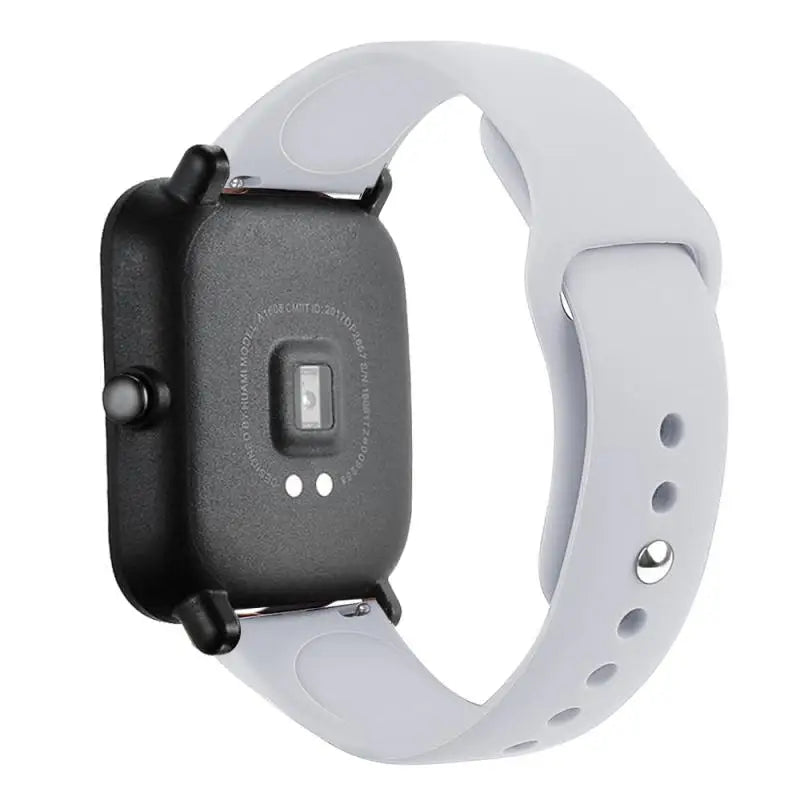 20mm/22mm Silicone band For Amazfit GTS 3/2/2e/GTS2 Mini/GTR 42mm/47mm/GTR 3/3 Pro/2/2e Sport Watch Bracelet Amazfit bip 6 strap