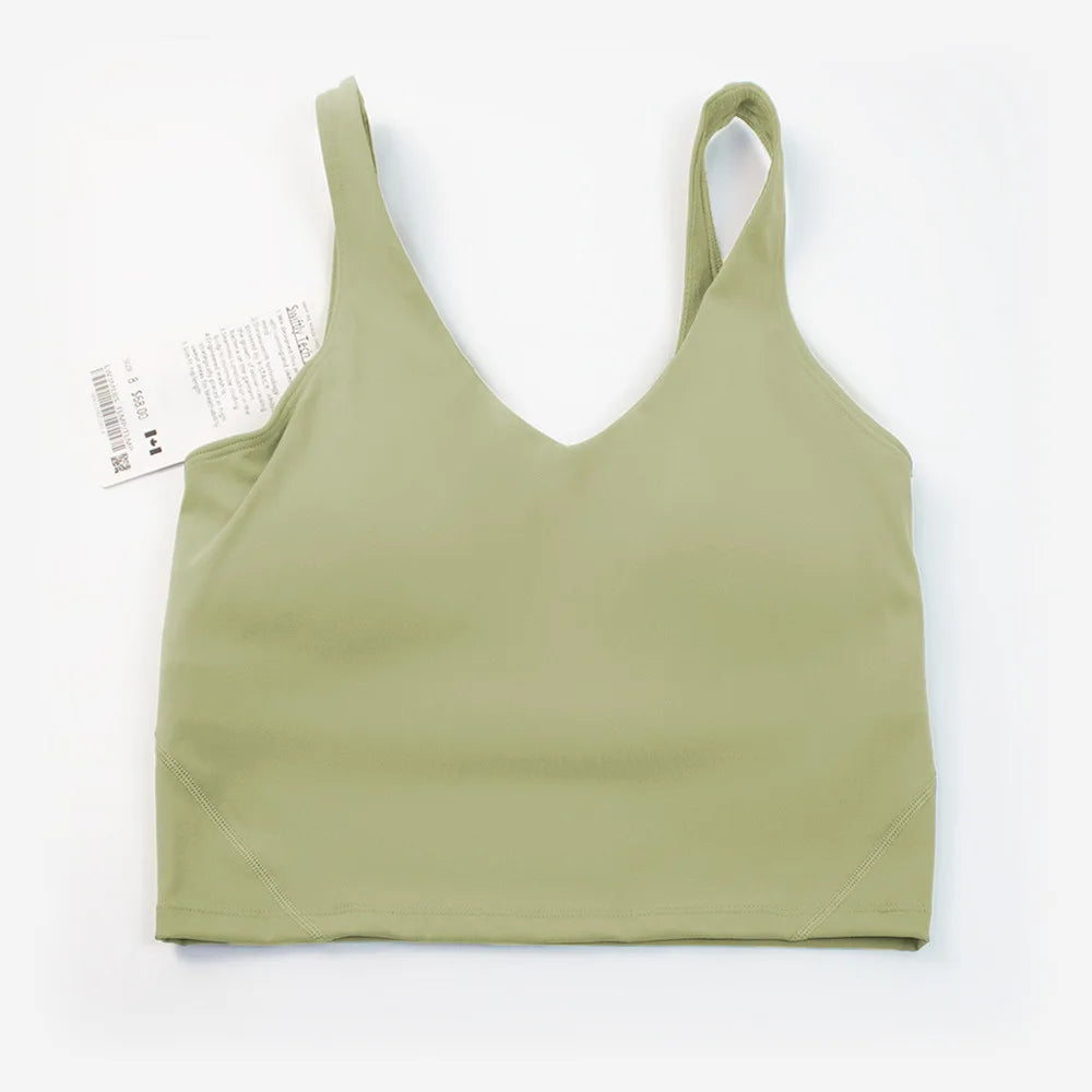 Sports yoga bra, U-shaped back, high-quality sports, fitness running, breathable quick drying women's bra