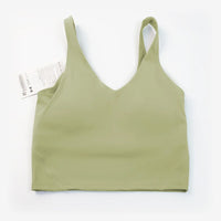 Sports yoga bra, U-shaped back, high-quality sports, fitness running, breathable quick drying women's bra