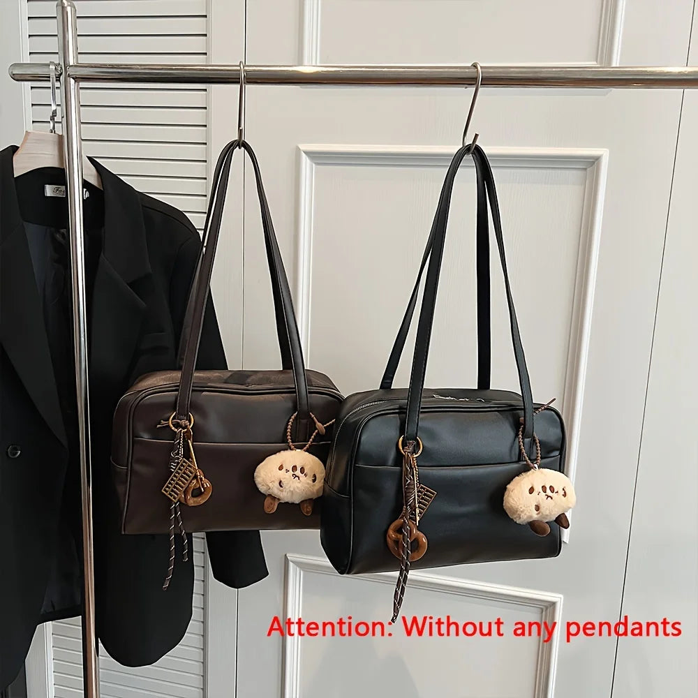 Ladies' vintage handbag - large-capacity single-shoulder bag, 2025 new underarm bag, versatile tote bag for commuting