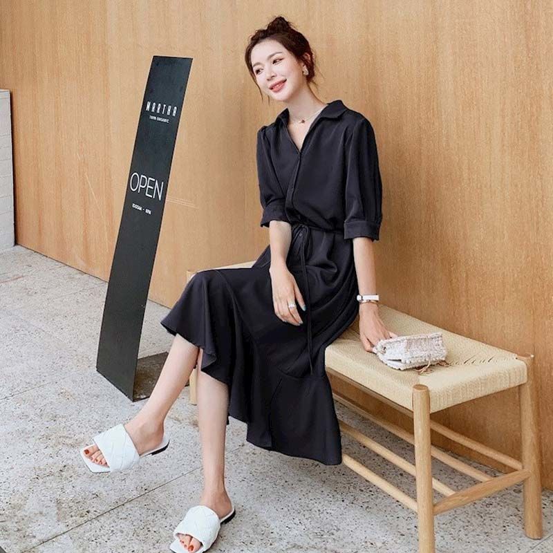 Midi Length Dresses New in Woman Evening Party Dress for Women 2023 Urban Harajuku Korean Style Clothes Summer Women's Clothing