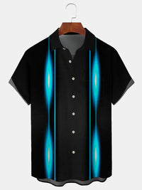 New Hawaii Spring/Summer Fashion Leisure Street Walk Tourist Beach Printed Full Open Short Sleeve Button Shirt, Quick Shipping