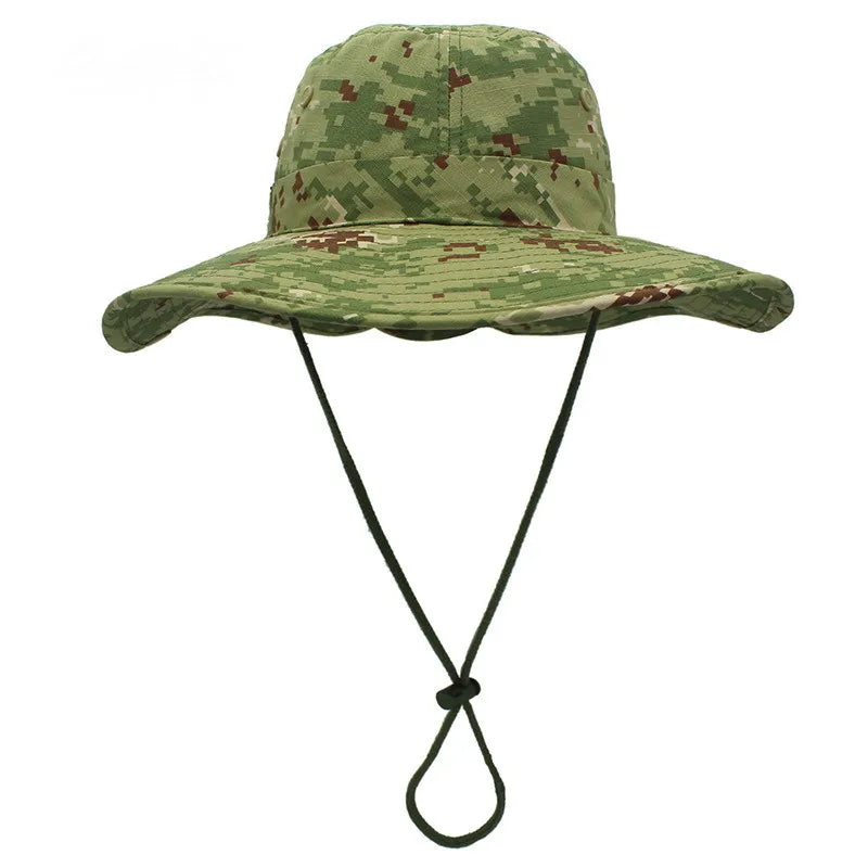 Outdoor surfing fisherman hat summer sun protection hat men's and women's mountain climbing fishing hat UV resistant sun hat