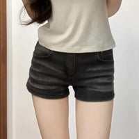 Denim Shorts for Women Booty Elasticty Skinny Tight Short Jean Pants Woman Streetwear Design New In Classic XXL Korean Style XL