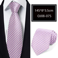 Luxury 56 Colors New Men's Tie Classic Floral Stripe Plaid 8cm Jacquard Neck Tie Necktie For Men Business Wedding Party