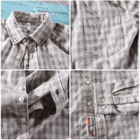 Spring 2022 New Milled Plaid Long-sleeved Shirt Men Loose Casual Versatile Youth Cotton Shirt Tide Men Clothing