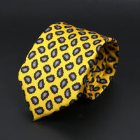 Fashion Men's 7.5cm Silk Tie Super Soft Bohemian Style Dot Chic Novelty Red Blue Necktie Suit Shirt Luxury Banquet Accessories