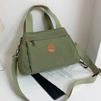 Fashionable Casual Women's Handbag, Ladies' Hand-Held Shoulder Crossbody Bag, Large Capacity Multi-Layered Bag for Daily Travel