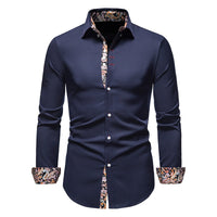 Men&#39;s Shirt with Collar White Shirts Man Long Sleeve Men&#39;s Shirts 2023 Mens Polo Shirts for Men Famous Brands