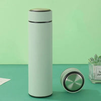 500ML Stainless Steel Thermos Cup With Strainer Leakproof Thermal Cup Home Vacuum Flasks Coffee Cup Milk Mug Long-lasting Heat