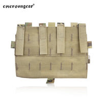 Emersongear Tactical Front MOLLE Panel For Detachable Modular Pouch Plate Bag For AVS JPC Vest Plate Carrier Airsoft Hunting