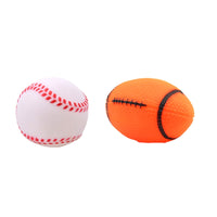 1pcs Diameter 6cm Squeaky Pet Dog Ball Toys for Small Dogs Rubber Chew Puppy Toy