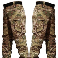 Outdoor Camo Suits Tactical Shirts Training Set Multi-pocket Work Wear Pants Men Clothing Hunting Clothes Wear-resisting