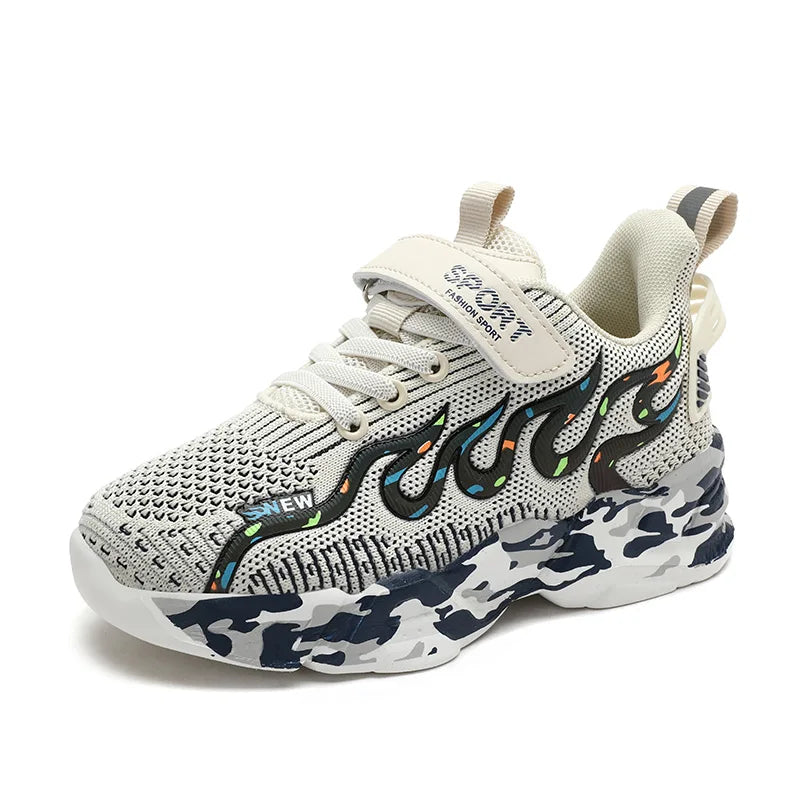 Spring Fall Kids New Shoes for Boys Girls Child Sneakers Casual Shoes Breathe Flats Running Boys Sports Shoes Teen Children's