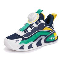 Childrens Sports Shoes 2026 New Mesh Rebound Daily Casual Walking Shoes Comfortable Anti Slip Flat Bottom Girls Jogging Shoes