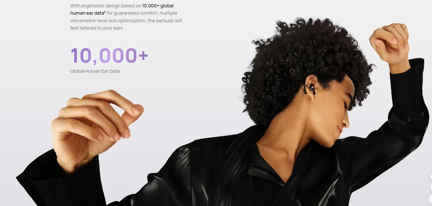 HUAWEI FreeClip,Open-ear Wireless Headphones,Ultimate Sound,compatible with iOS and Android,8 Hours Long Battery Life,