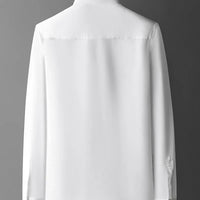 Shirts for Men Long Sleeve Printed Funny with Print Man Shirt Button Up Sleeves Fashion 2025 Elegant Hipster High Quality Luxury