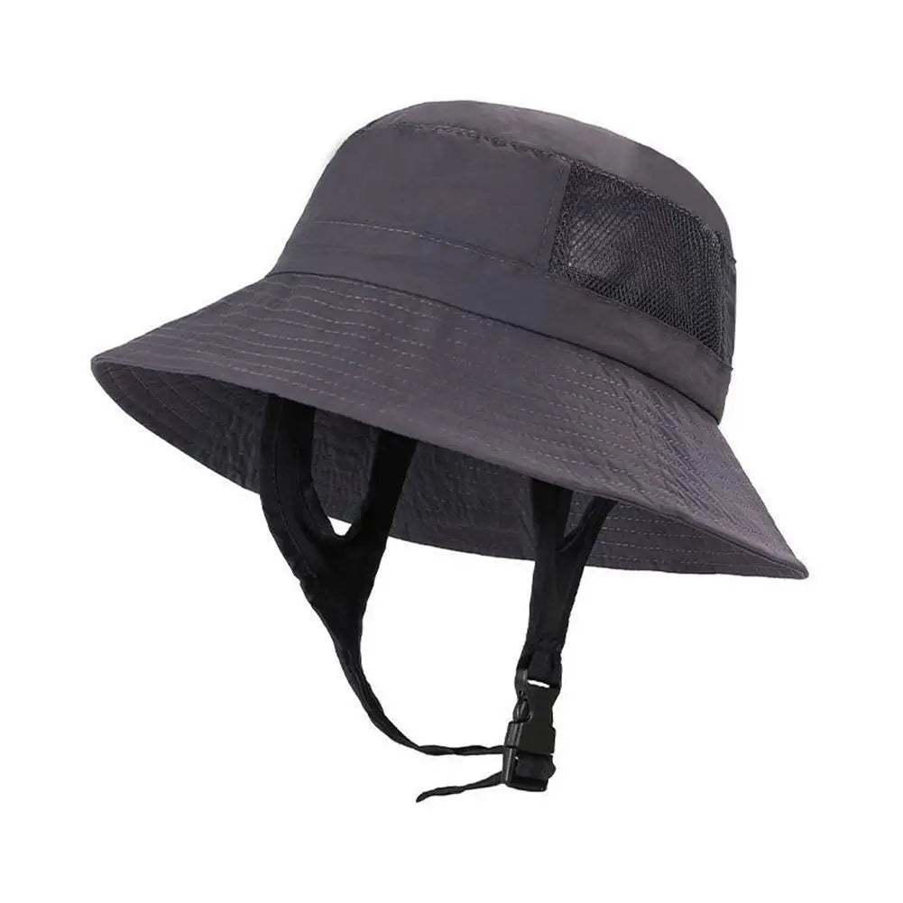Waterproof Sun Hat Men Women, UPF 50+ Wide Brim Fisherman Cap, Quick Dry Surfing Bucket Hat for Hiking Fishing Mountaineering