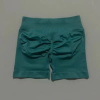 Gym Shorts Women Fitness Sports Biker Shorts High Waist And Waist Tightening Yoga Shorts Workout Scrunch Butt Seamless Leggings