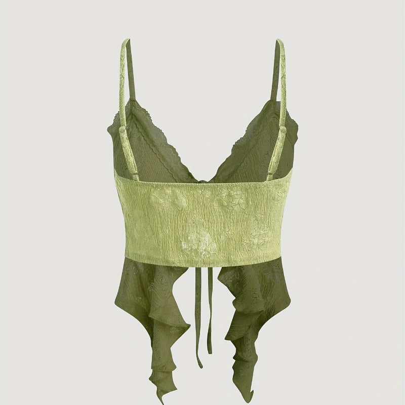 Summer Y2k Clothes Sexy Crop Tops Women's Corset Lace Bandage T-shirt Camisole Woman Sling Tank Top Fashion Sleeveless Waistcoat