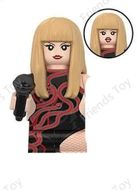 Queen Freddie Mercury Rock Star Mini Man Figurine Building Blocks Bricks