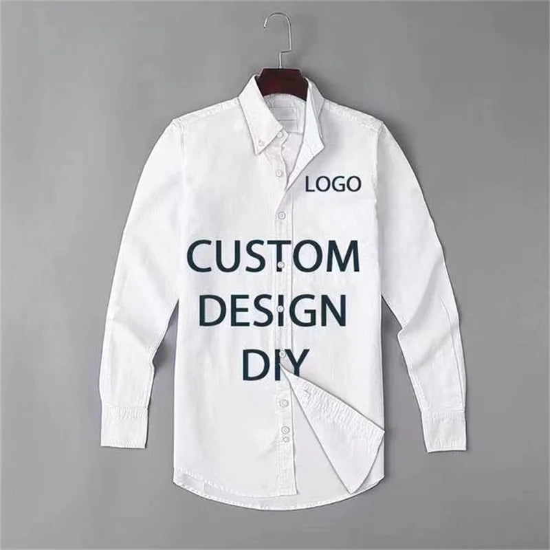 Men's Buttoned Shirt Spring Summer Long Sleeve Mexican Western Denim Comfortable Outdoor Farm Work Fit Easy Clean Large Size 6XL